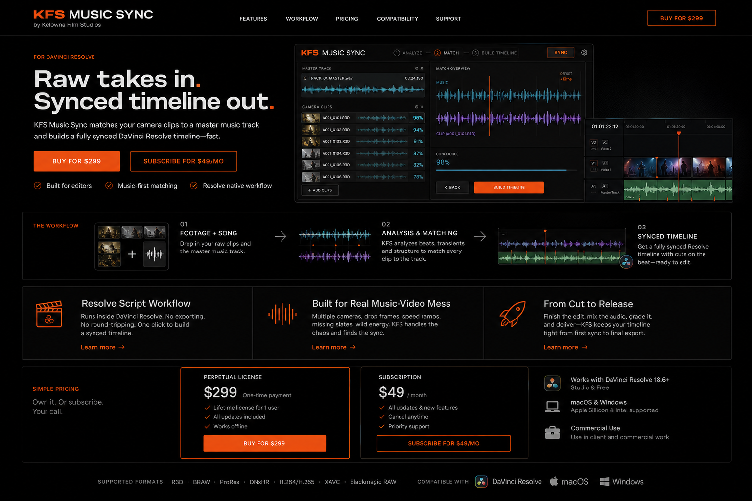 Generated visual concept for KFS Music Sync